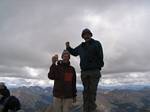 Mark and Roger Wendell on La Plata Peak