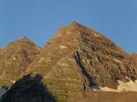 Maroon Bells in the early morning - August 23, 2008