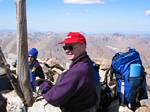 Our Leader, Steve Bonowski, Training on Mt. Elbert