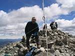 Roger and the 14,267 Foot J Pole on Torreys Peak! - August 14, 2005