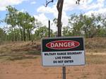 Military Range Boundry, Australia - November, 2005