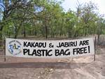 Kakadu and Jabiru are Plastic Bag Free! - November, 2005