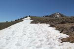 Snow on Telescope Peak in Death Valley National Park by Roger J. Wendell - 06-07-2011