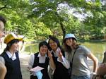 Japanese Students Loved Practing Their English With Us! - May, 2004