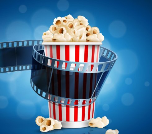 Movies Logo - Popcorn