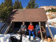 Roger Wendell and Dean Waits at the Pikes Peak A Frame - 02-02-2019