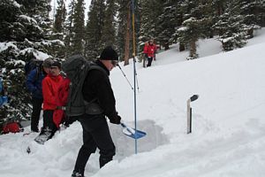CMC AIARE Level 1 Avalanche Training at Berthoud Pass, Colorado - 01-21-2012