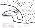Snow Cave Drawing by Roger J. Wendell