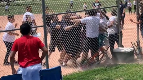 Baseball Brawl in Lakewood, Colorado - 06-15-2019