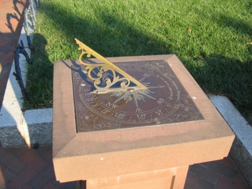 Sundial at the Postal Service Bolger Center, Maryland - September 2006