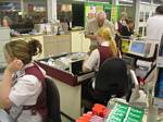 Check-out Clerks Sit down in Stores in the United Kingdom - October 2006